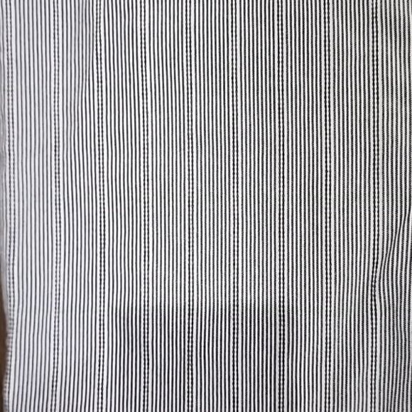 Cato Pants Cropped Est 1946 Contemporary Gray and White Pin Striped Women's 16 - Picture 3 of 7